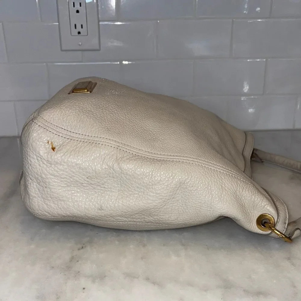 Marc by Marc Jacobs Bag Purse Handbag Leather New Q Hillier Convertible Hobo Bag